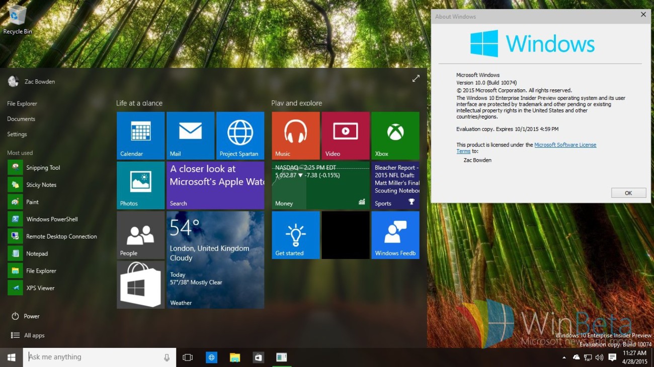 Windows 10 – Best Windows So Far | David Reidy